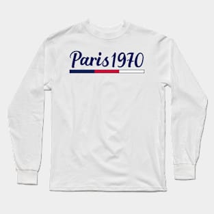 Paris 1970 Long Sleeve T-Shirt